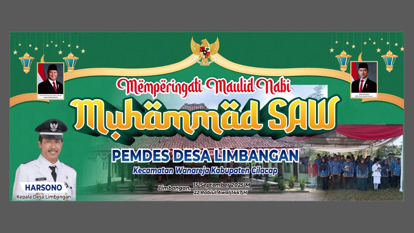 Peringatan Maulid Nabi Muhammad SAW 1447 H / 2025 M Desa Limbangan