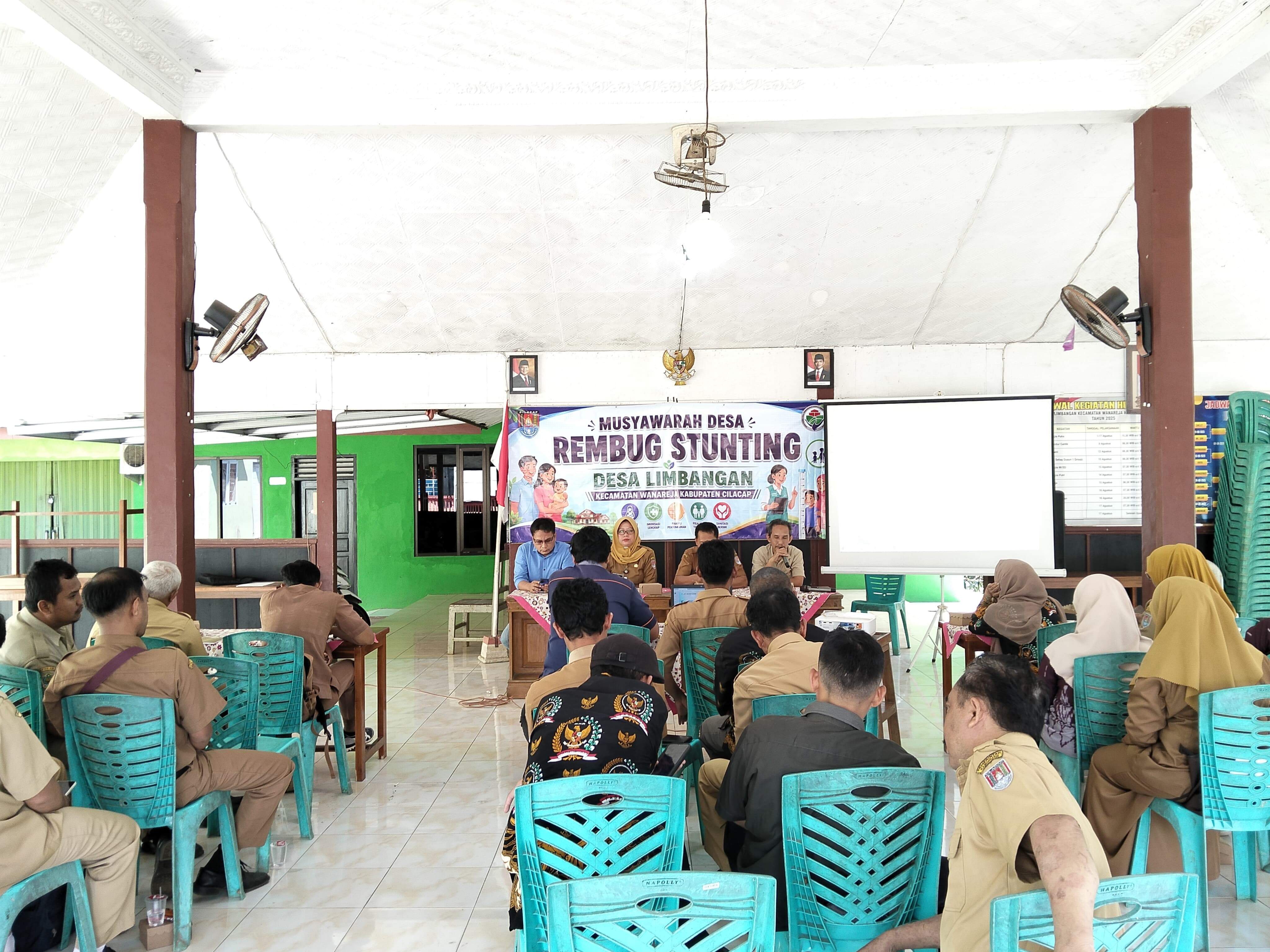 Komitmen Bersama Pencegahan Stunting: Pemerintah Desa Limbangan Gelar Musyawarah Rembug Stunting